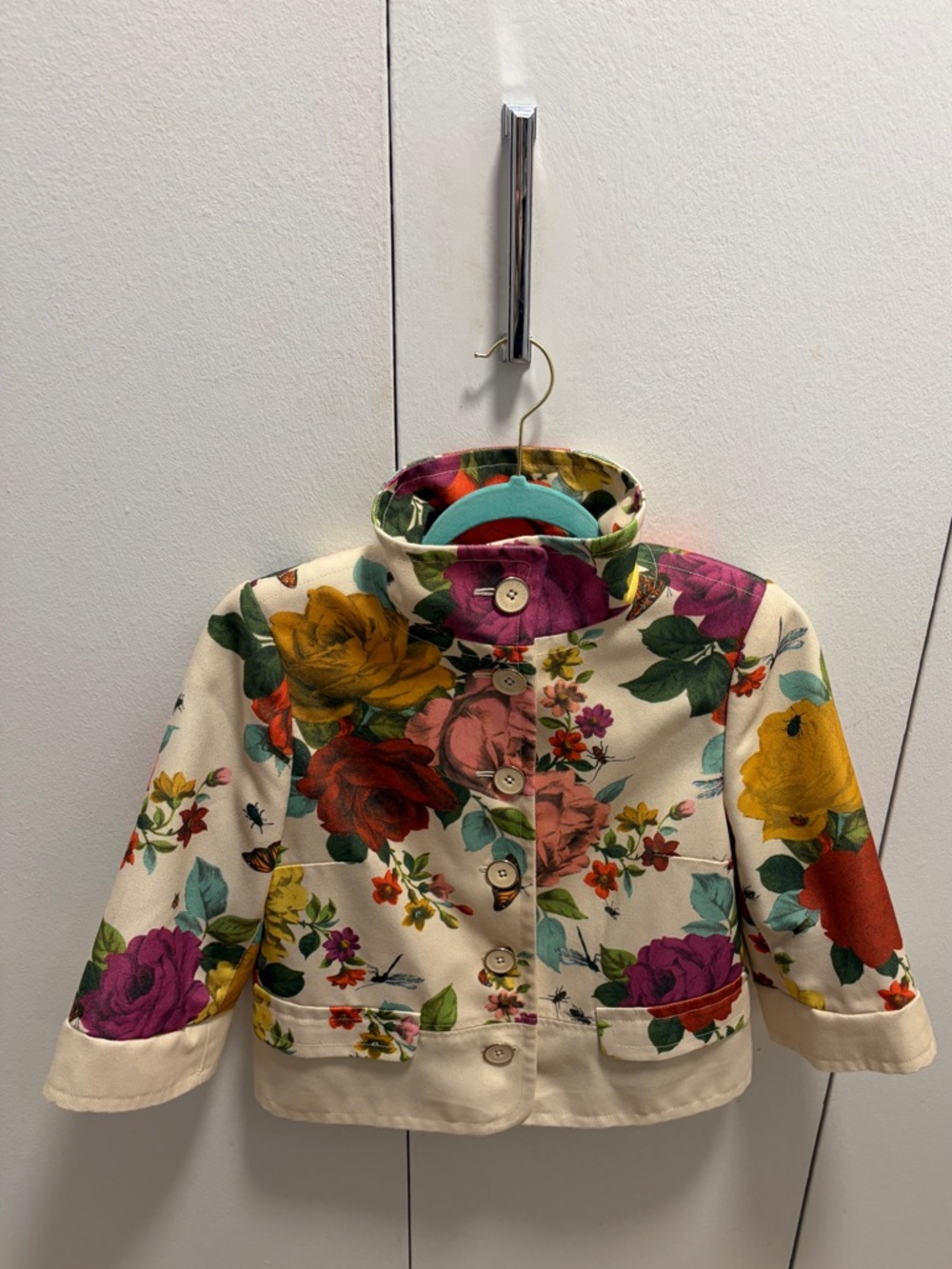 TED BAKER bug and flower jacket. Never worn. Size 1